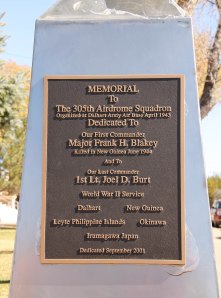 Memorial to 305th Airdrome Squadron