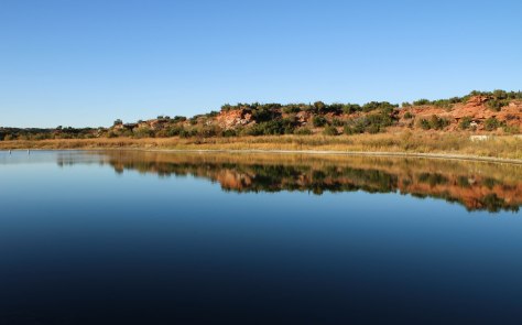 A Pond at Copper Breaks State Park