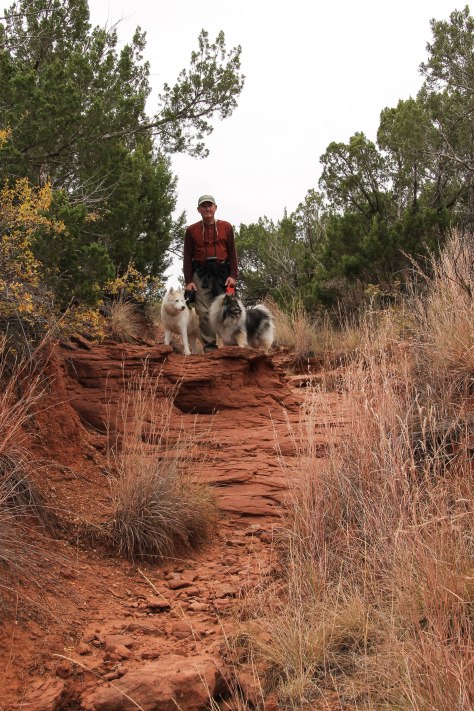 A little rock climbing!