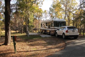 Lake Bistineau State Park - near Shreveport, Louisiana (with our very own private deck).