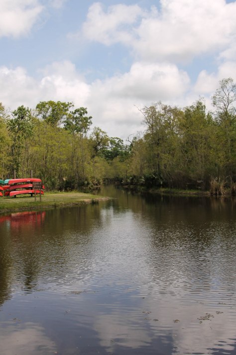 Leading to the  Vermillion River, which leads to the Gulf of Mexico