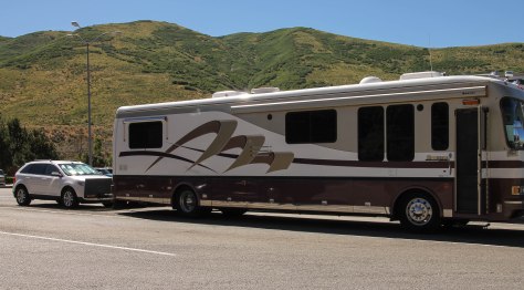 Stopped at one of the most beautiful Read Areas - Utah off of I-84