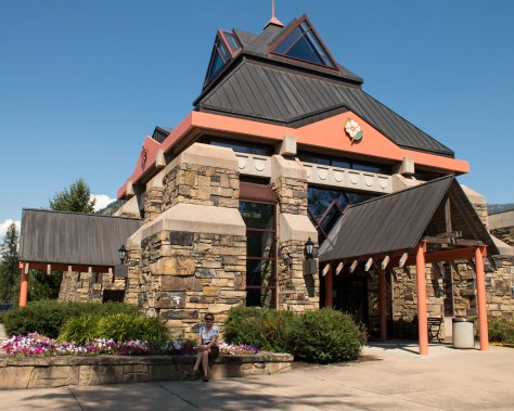 Alberta Visitor Center at West Glacier, Montana