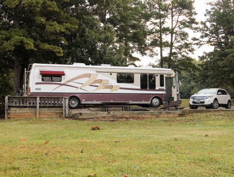 Site 46 at Lake Dardanelle State Park