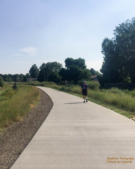 Part of Loveland Trail system going through Mehaffney Park